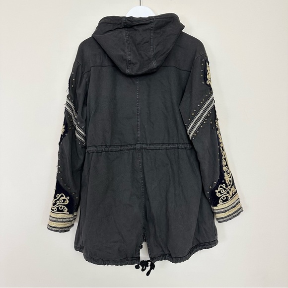 Free People Golden Quills Military Parka in Gray - Picture 12 of 15